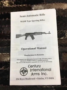 Semi Automatic Rifle WASR Type Sporting Rifles Manu in Romania Century Intl Arms - Foto 1 di 1