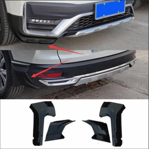 4X FOR HONDA CR-V CRV 2020-2021 BLACK FRONT REAR BUMPERS LIP SIDE SKIRT SPLITTER - Bild 1 von 4