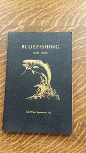 Bluefishing 1952 Henry Lyman 2nd Edition Salt Water Sportsman AUTOGRAPHED COPY - Bild 1 von 2