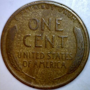 1925 ERROR WOODY Lincoln Wheat Cent Fine Coin Improper Alloy Mix #4 FREE SHIP - Picture 1 of 4