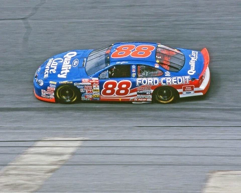 Quality Care Ford DALE JARRETT Glossy 8x10 Photo Racing Racecar Print Poster Cover