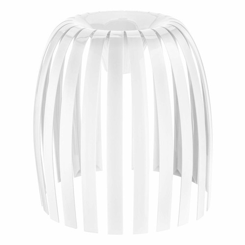 ILARIA Pendelleuchte – Stoffschirm Mit Kristalleinsätzen, Weiß, 50 Cm, E27, 2. Wahl
