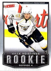 2007-08 UD Victory #345 Ville Koistinen