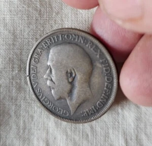 1912 Great Britain Half Penny King George V 1/2 Cent Coin, J02 - Picture 1 of 5