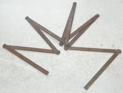 METRE ANCIEN EN LAITON MARQUE G.B ?? - Photo 1/3