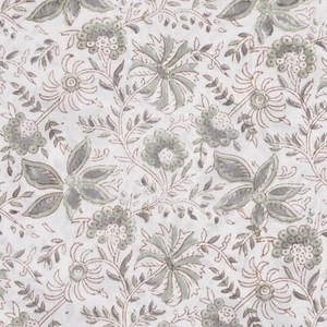 10 Yard Multi Color Flower Block Print Running Dress Material Sewing Fabric 10 Y - Picture 1 of 7