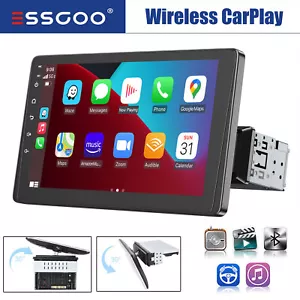 7" Double DIN USB TFApple CarPlay Android Auto Car Stereo Touch Screen USB FM - Picture 1 of 16