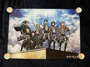 Attack on Titan Poster Expo 2019 Limited Isayama Hajime 20.28x28.66in Japan F/S - Picture 1 of 8