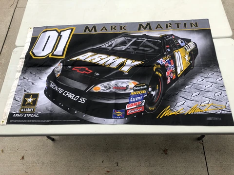 Mark Martin #01 ARMY STRONG 3' x 5' NASCAR Flag #N5 Cover