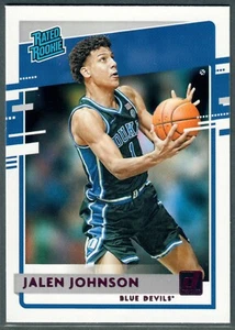 2021 Chronicles Draft Donruss Jalen Johnson Rated Rookie Pink RC Hawks - Picture 1 of 2
