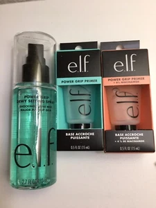 NEW Elf Power Grip Dewy Setting Spray & 2 Primers! - Picture 1 of 10