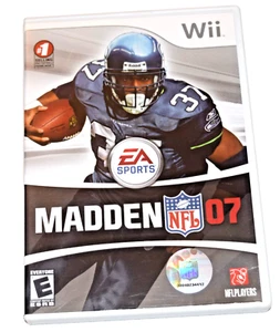 Madden NFL 07 (Nintendo Wii, 2006) CIB Complete - Picture 1 of 2