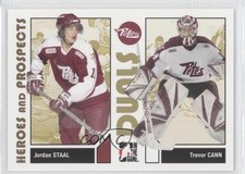 2007-08 ITG Heroes and Prospects Trevor Cann Jordan Staal #91