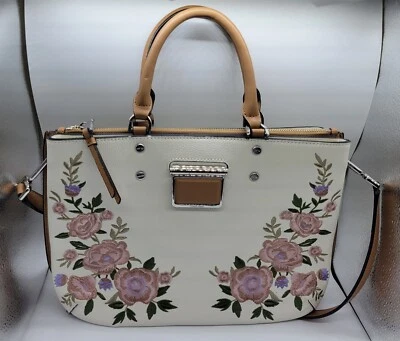 Bolso de Mano CALVIN KLEIN Flor del Desierto/Blanco Dani Hermine Embellecido Foto 1 de 4