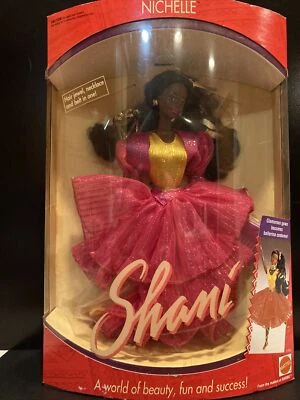 Muñeca amiga Barbie afroamericana Nichelle Shani #1751 nueva Mattel 1991 en caja original Foto 1 de 4