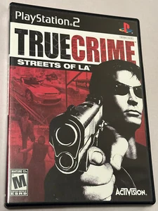 True Crime: Streets of LA (Playstation 2, 2003) *komplett & getestet, neuwertige Disc* - Bild 1 von 5
