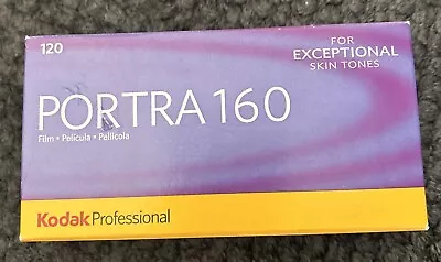 Kodak Portra 160 Color Negative Film (120roll film, 5 Rolls) Exp 12/2022 NEW - Image 1 of 4