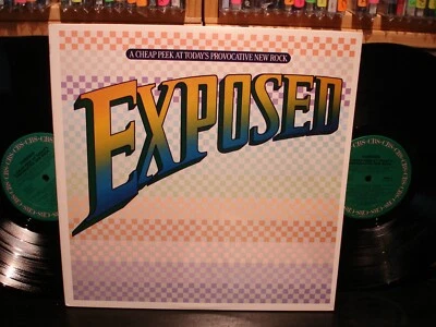 Exposed: A Cheap Peek At Today's Provocative New Rock LP 1981 CBS - Image 1 of 4