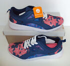 New Girls Trainers Junior Memory Foam Shoes Navy Casual RRP £30 UK Size 3