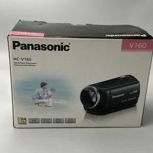 Panasonic HC-V160 Camcorder 8,9MP, 77xZoom, FULL HD, stabilisiert, (fast neuwertig) - Bild 1 von 11