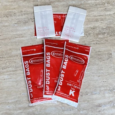 Royal Dirt Devil Stick Vac Type K Allergy Bags Bundle of 11 - Image 1 of 3