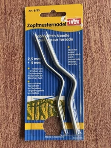 Zopfmusternadeln Stärke 2,5mm und 4mm - Bild 1 von 1