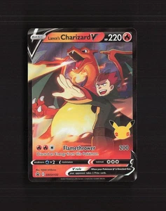Lance's Charizard V SWSH133 Sword & Shield Black Star Promo Holo Pokemon Card NM - Picture 1 of 10