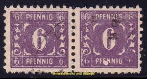 EBS Germany 1945 - SBZ Soviet Zone - Mecklenburg-Vorpommern - Michel 9c - Used 3 - Picture 1 of 1