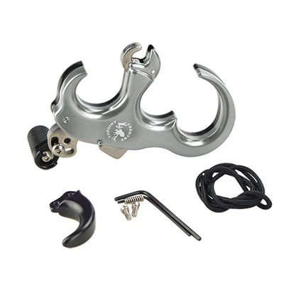 Compound Bow Release Aids 3 4 Finger CNC Thumb Trigger Caliper Archery TP420 - Image 1 of 4