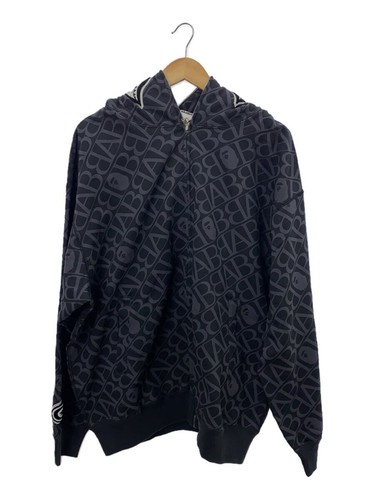 A BATHING APE (BAPE) Felpa con cappuccio zip intera A BATHING APE grigia XL usata