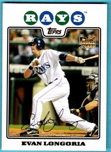 2008 Topps Update Gold Foil #UH10 Evan Longoria - Picture 1 of 1