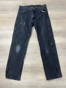 Wrangler Cowboy Cut Jeans Herren 32x30 Faded Black - Bild 1 von 7