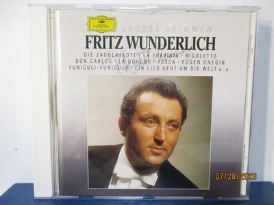 Fritz Wunderlich - Grosse Stimmen - CD - MINT condition - 25-2921 - Image 1 of 3