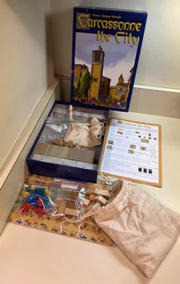 Carcassonne the City, Klaus Jürgen Wrede, City Building Board Game Complete READ - Image 1 of 4