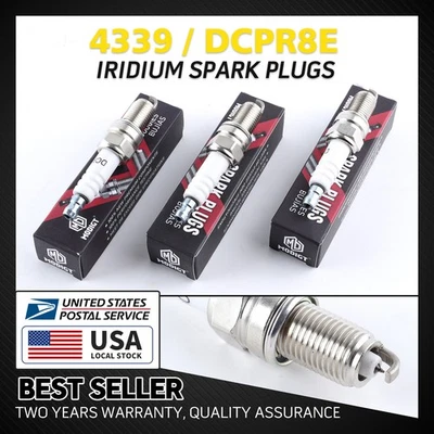 Hot sales 3pcs brand-new spark plug 4339 DCPR8E Fit For 2007-2008 BMW Z4 - Image 1 of 4