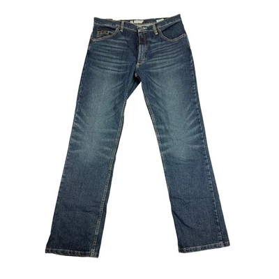 Pantalones de mezclilla Wrangler para hombre 36x34 azul 20X Advanced Comfort 02 competición ajustados nuevos Foto 1 de 4