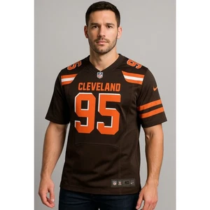Cleveland Browns Myles Garrett #95 Nike On Field Trikot Gr. 40 mittelbraun - Bild 1 von 15