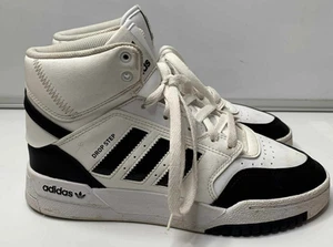 Adidas Originals Drop Step Ladies /mens  black white Trainers Size UK 5.5 - Picture 1 of 9