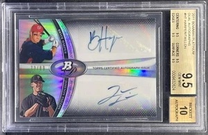2011 Bowman Platnium Bryce Harper /Taillon RC Rookie Dual Auto BGS 9.5/10 GEM MT - Picture 1 of 2