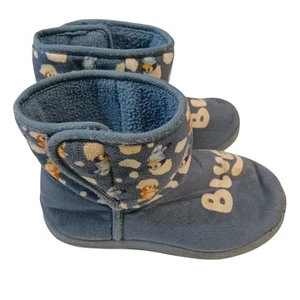 Bluey Blue Boot Style Slippers Size 9 - Bild 1 von 10