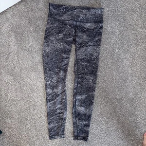 Lululemon Leggings Größe 8 grau/schwarz/weiß - Bild 1 von 6