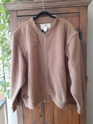 VTG Winchester Mens Fleece Full Zip Convertible Jacket Vest Sz 2XL Brown EUC - Image 1 of 4