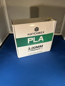 HATCHBOX PLA 3.00 mm 3D Printer Filament Yellow, 1kg Spool - Picture 1 of 7