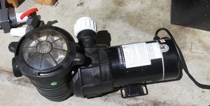 Swimline Hydro Flo 1.0 HP 5280 GPH 3450 RPM Horizontal Discharge Pump (Used) - Picture 1 of 5