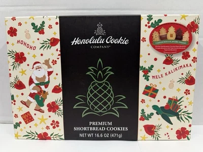 Honolulu Cookie Co. Premium Shortbread Cookies Variety Holiday Box 16.2oz x1 - Image 1 of 2