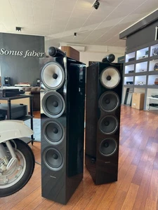 B&W Bowers & Wilkins 702 S2 Loudspeakers PAIR - Black - Imagen 1 de 11