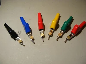 bed of nails test replacement clips butt set toner test clips harris fluke (6) - Picture 1 of 12