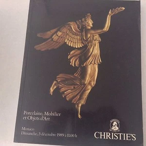 Christie's Fench Art Catalog Porcelaine Decembre 3, 1989 060917nonrh - Picture 1 of 1