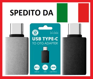 ✅ Adapter OTG For Type C Male For USB 3.0 Female Smartphone Tablet - Picture 1 of 11