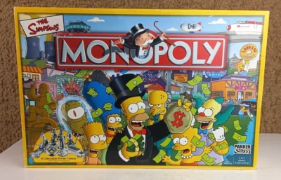 Monopoly - The Simpsons Edition (Parker Board Game, 2003 Hasbro) PLEASE READ - Image 1 of 4